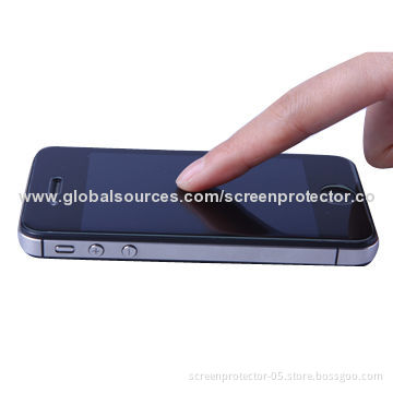 Tempered-glass Screen Protector for iPhone4/4S, with 0.5mm Thickness